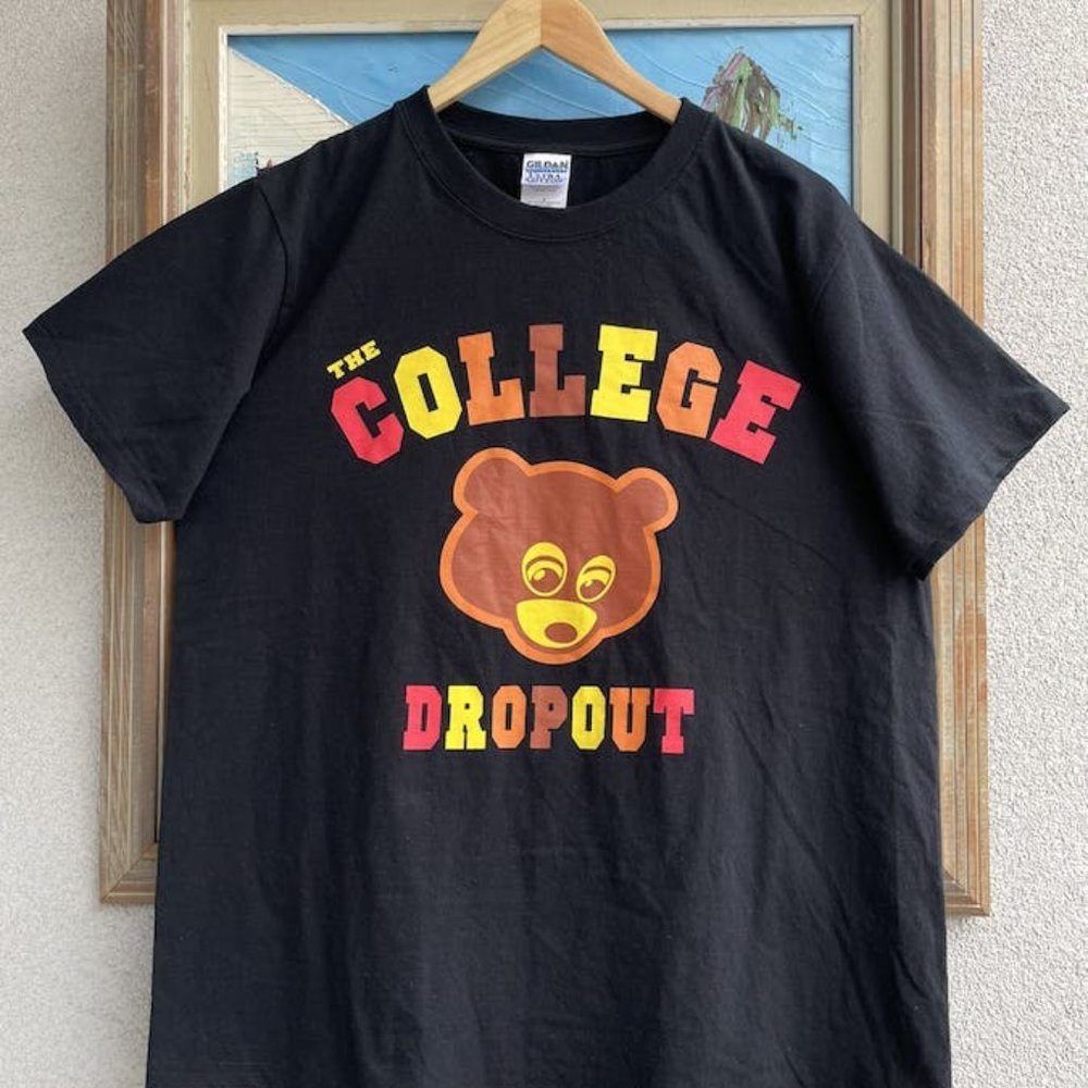 2004 Kanye West College Dropout Truth Tour Rap Tee Rare Hype